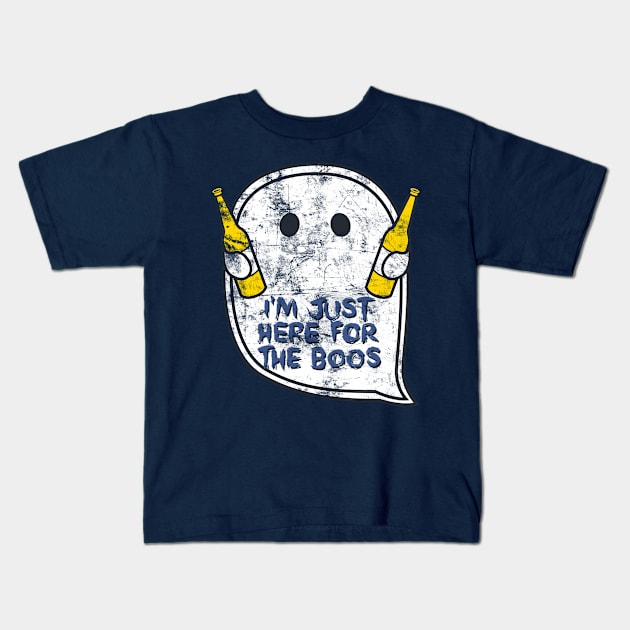 I'm just here for the boos Kids T-Shirt by dejaliyah